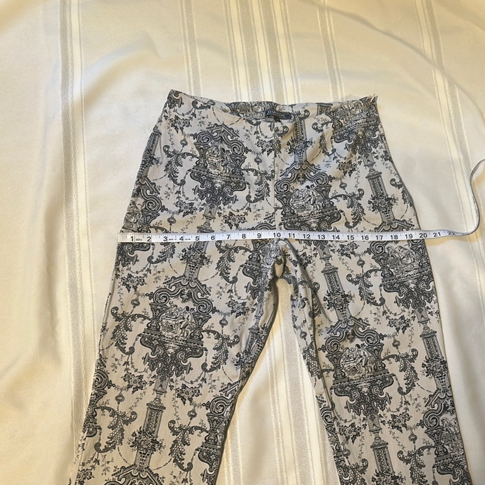 Harold's Monochrome Baroque Print Pants - Picture 8 of 8